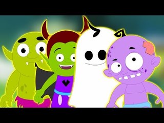 Noche de Halloween | niños rimas de miedo en español | canciones infantiles | Halloween Night