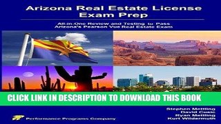 [Ebook] Arizona Real Estate License Exam Prep: All-in-One Review and Testing to Pass Arizona s