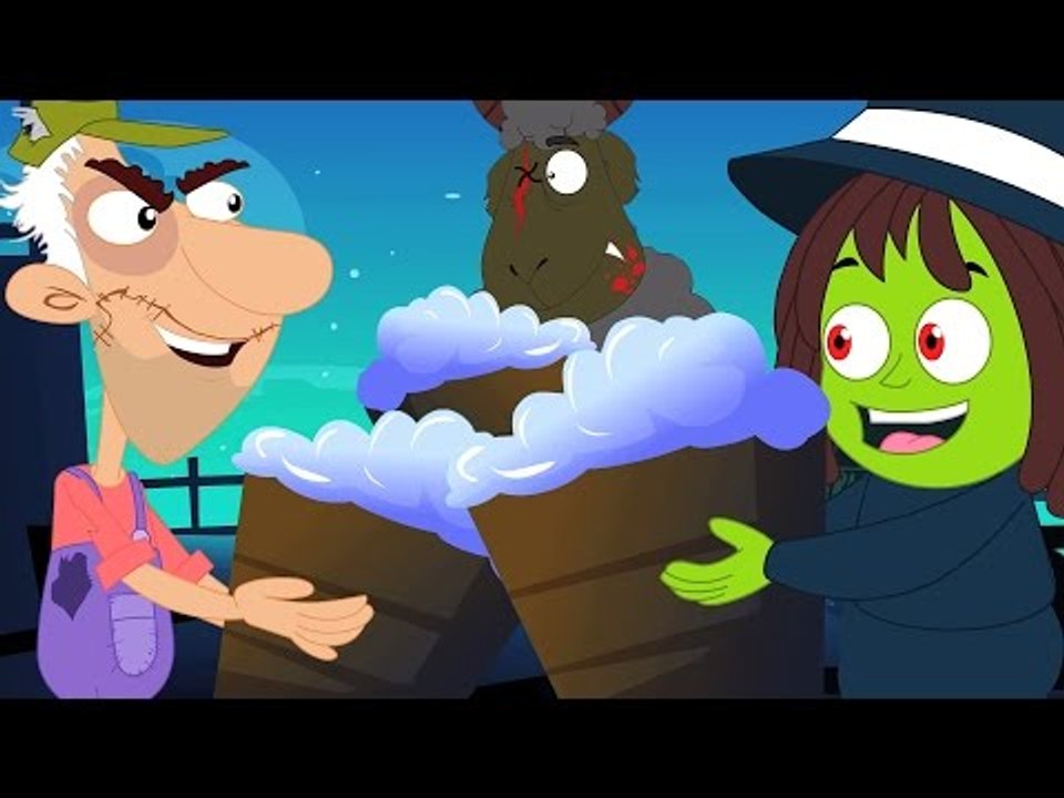 Baa Baa ovejas negro | Famoso poesías infantiles para niños