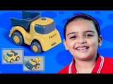 Trucks and Construction Vehicles | Toy Unboxing with The Issy Missy Show - TIMS