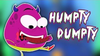 Humpty Dumpty ngồi trên tường | Video đáng sợ | rhyme ươm