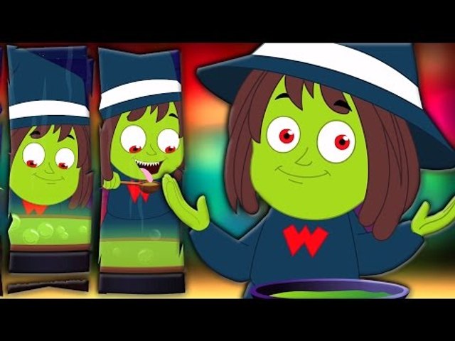 Streghe zuppa canzone | Halloween Canzoni per i bambini | Scary Song For Kids | Witches Soup Song