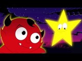 Twinkle Twinkle piccola stella | Video spaventoso | Popolare Filastrocca