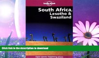 READ BOOK  South Africa, Lesotho   Swaziland (Lonely Planet South Africa, Lesotho   Swaziland)