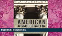 Big Deals  American Constitutional Law, Eighth Edition, Volume 1: The Structure of Government