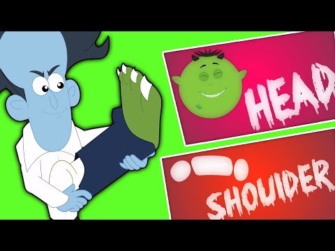 Голова плеча колени и пальцы ног | Мультфильм для детей | Учебное видео | Популярная детского стишка