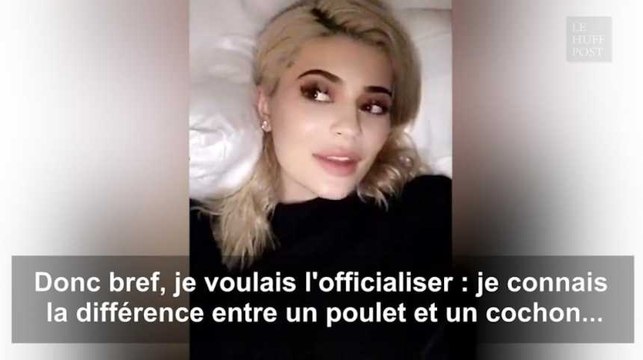 Voilà pourquoi Kylie Jenner a confondu un cochon et un poulet (oui, oui...)