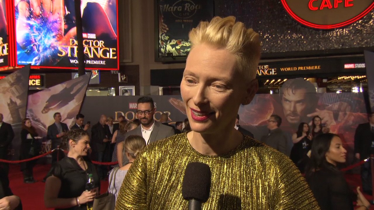 Doctor Strange World Premiere: A Stylish Tilda Swinton