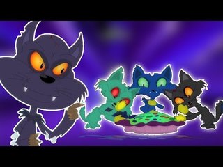 Tre piccoli gattini | Del video spaventoso | Popolare Filastrocche