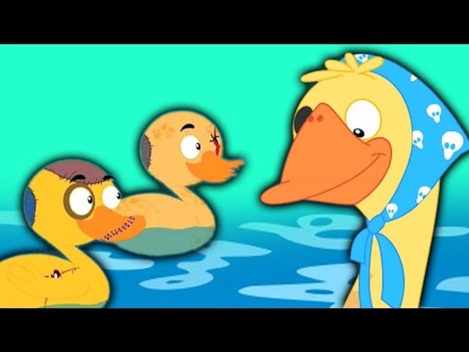 Five Little Ducks Rhyme | cinq petits canards riment | comptines pour les enfants