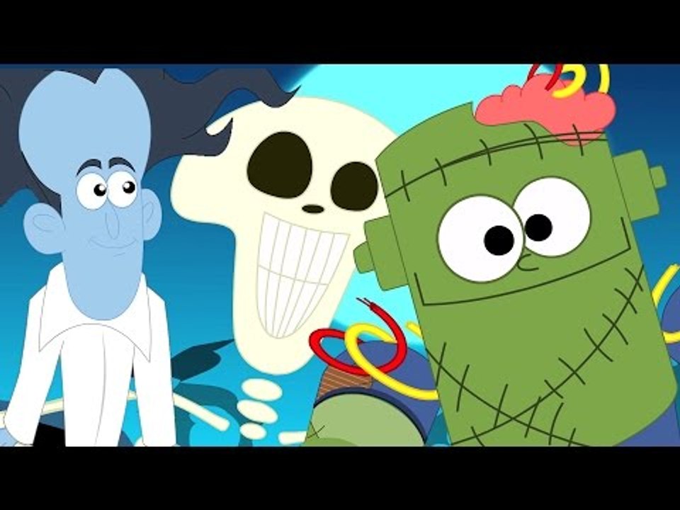 Tête épaules genoux et orteils | Effrayant comptine | Nursery Rhyme | Head Shoulder Rhyme