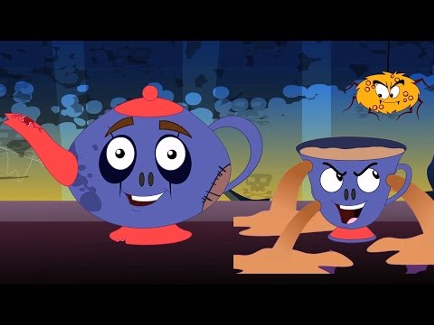 eu sou um bule pequeno | Rimas para as crianças em português | Poesia infantil