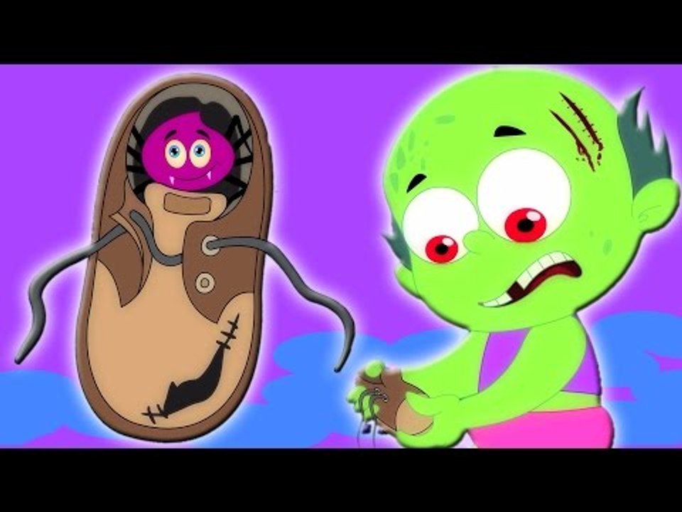 araña en mi zapato | de miedo canciones infantiles para los cabritos en español