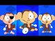 Cinco macacos pequenos | Rima de berçário | Miúdos rima Colecção | Scary Song | Five Little Monkeys