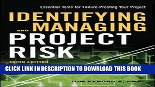 [PDF] Identifying and Managing Project Risk: Essential Tools for Failure-Proofing Your Project