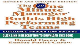 [Ebook] The One Minute Manager Builds High Performing Teams: New and Revised Edition Download Free