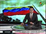 Venezuela: Diálogo entre gob. y oposición iniciará el 30 de octubre