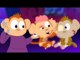 Cinco pequenos macacos | Rima de berçário | Canções para crianças | Five Little Monkeys | Kids Rhyme