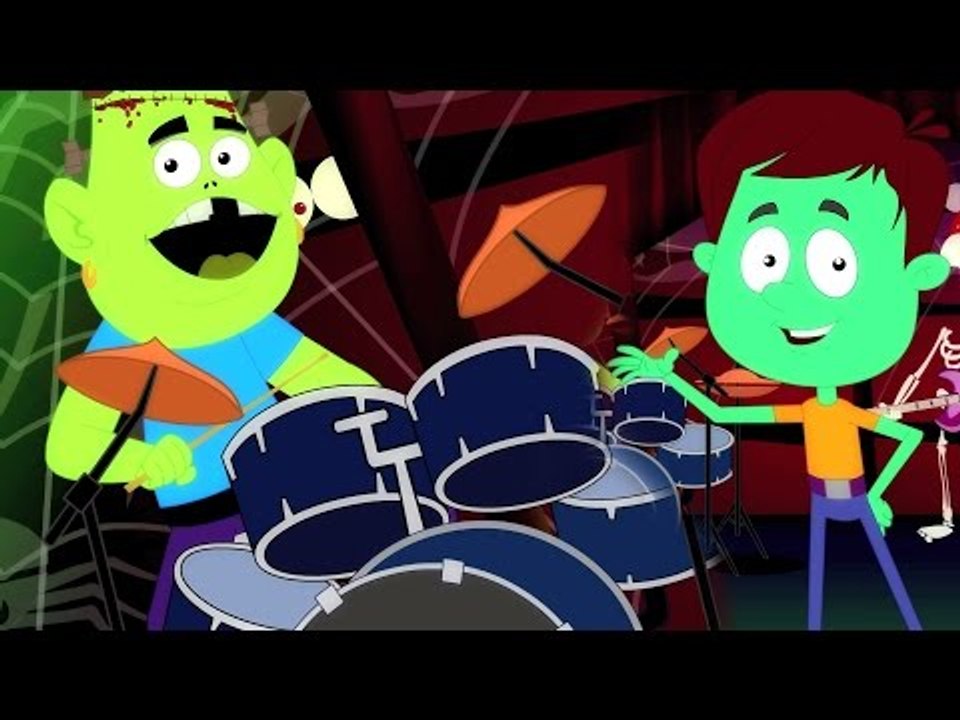 Monstro mashup | berçário Rimas | crianças canção coleção | dia das bruxas canção | Monster Mashup