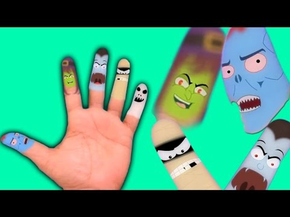 gia đình ngón tay | vườn ươm vần điệu cho trẻ em từ ngôi nhà ma ám | biên soạn