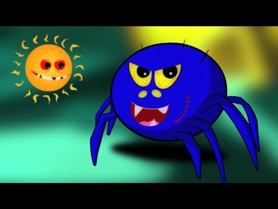 Incy Wincy nhện | ươm vần | Incy Wincy spider | Nursery Rhyme | Kids Song | Scary Cartoon