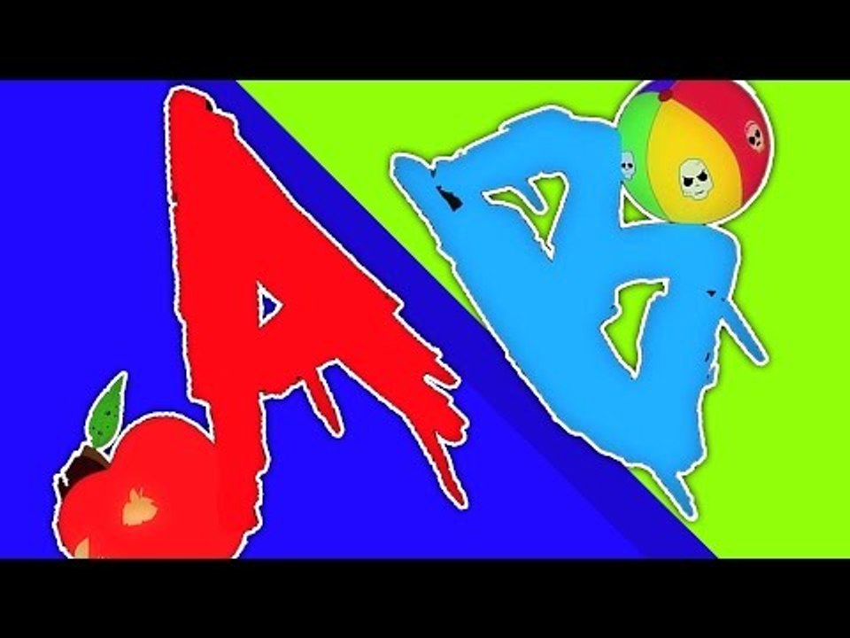 ABC morceau | Cartoon pour les enfants | vidéo éducatif | Compilation | Effrayant ABC Chanson