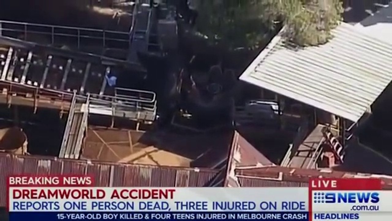 Plusieurs morts dans le parc Dreamworld en Australie lors d'un accident sur une attraction