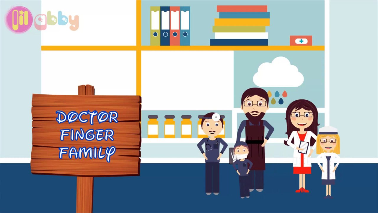 Nursery Rhymes for Children! - Doctor Finger Family Song - Lil Abby - YouTube