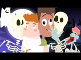 Dia das Bruxas Noite Canção | assustador Canção para miúdos | Fantasma Canção | Halloween Night Song