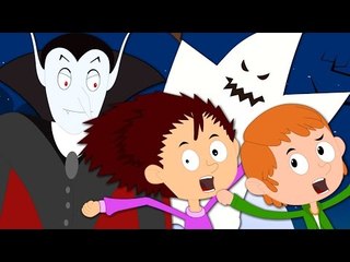 you cant run its halloween | original rhymes | kids songs | scary rhymes | baby videos