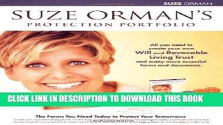 Read Now Suze Orman Protection Portfolio PDF Online