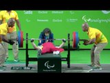 Powerlifting | XIAO Cuijan| Bronze|  Women’s - 55kg | Rio 2016 Paralympic Games