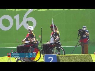 Recurve Open Mixed Team First Round - Mongolia v Germany - Rio 2016 Paralympics