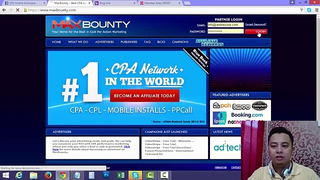 TUTORIAL !! Bisnis CPA Marketing $1 Per Lead. 100Lead-day_