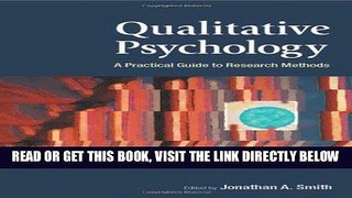 [Read] Ebook Qualitative Psychology: A Practical Guide to Research Methods New Version