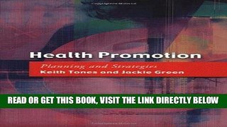 [Read] Ebook Health Promotion: Planning and Strategies New Version