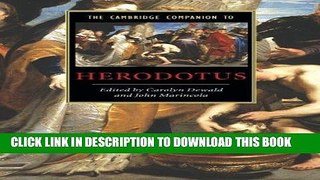 [Free Read] The Cambridge Companion to Herodotus Full Online