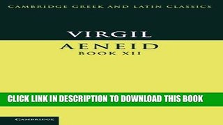 [Free Read] Virgil: Aeneid Book XII Free Online