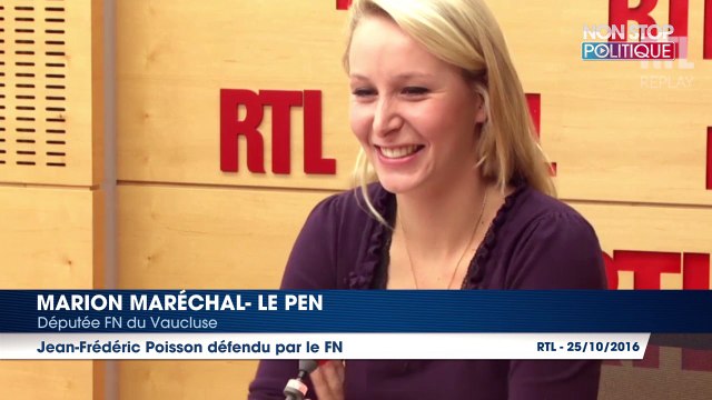 Jean-Frédéric Poisson : Marion Maréchal-Le Pen vole à son secours ‘’Non, il n’est pas antisémite’’