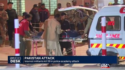 Pakistan : Islamist militants kill 59 in police academy attack