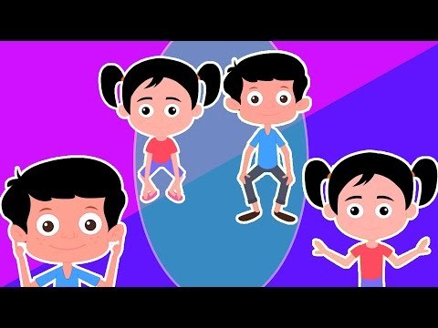 Head, Shoulder, Knees & Toes Kids Rhymes | Đầu, vai, Đầu gối và ngón chân trẻ em hát | vần điệu trẻ