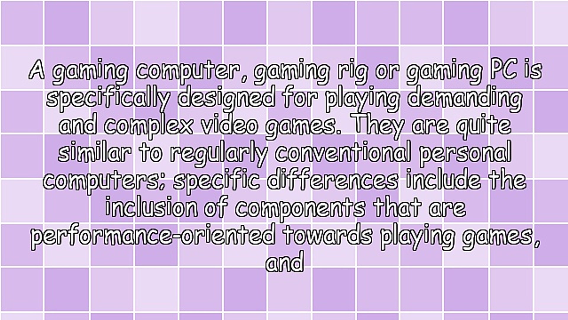 Gaming Computers!