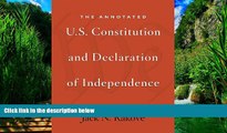 Big Deals  The Annotated U.S. Constitution and Declaration of Independence  Best Seller Books Most