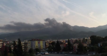 PKK'lı Teröristler İş Makinelerini Yaktı