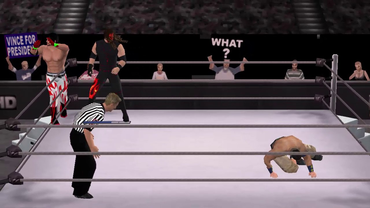 aj styles kane vs john cena Goldberg part 2
