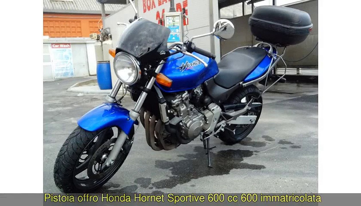 HONDA Hornet Sportive cc 600 - Video Dailymotion