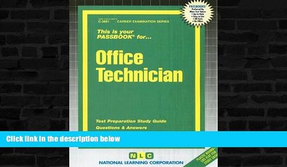 Скачать видео: Choose Book Office Technician(Passbooks) (Career Examination Passbooks)