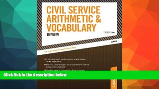 For you Civil Service Arithmetic   Vocab, 15 E (Arco Civil Service Arithmetic   Vocabulary)