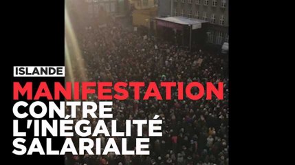 Des milliers d’Islandaises cessent le travail pour réclamer l’égalité salariale
