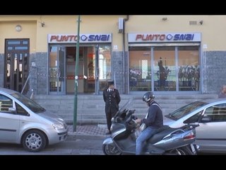 Pollena Trocchia (NA) - Agguato in un centro scommesse, ferito commerciante (24.10.16)